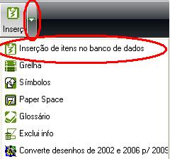 AutoLANDSCAPE - Inserção de um novo item